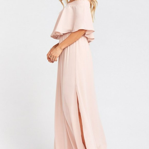 NWT Show Me Your Mumu Hacienda Maxi Dress Small Small Stain @ Hem - Picture 2 of 12